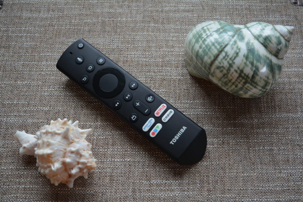 Fire TV remote with shells