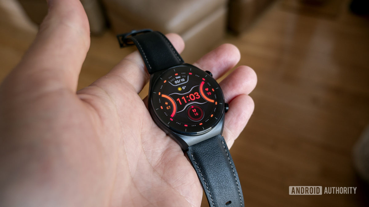 Xiaomi Watch S1 Review In Hand Cradled