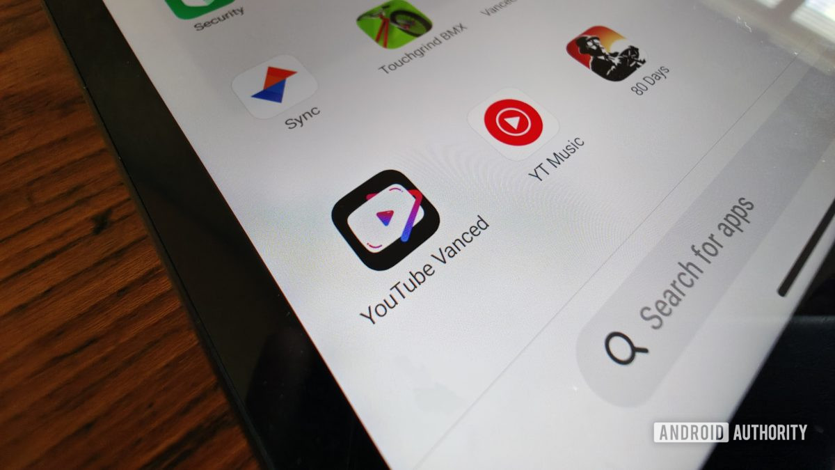 YouTube Vanced app icon resize