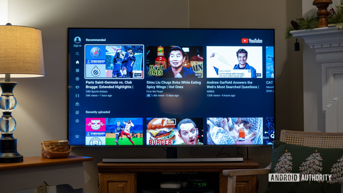 roku youtube tv home