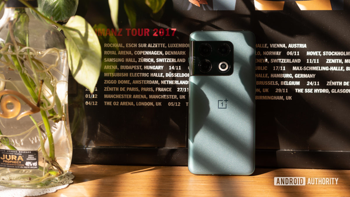 OnePlus 10 Pro showing the camera module