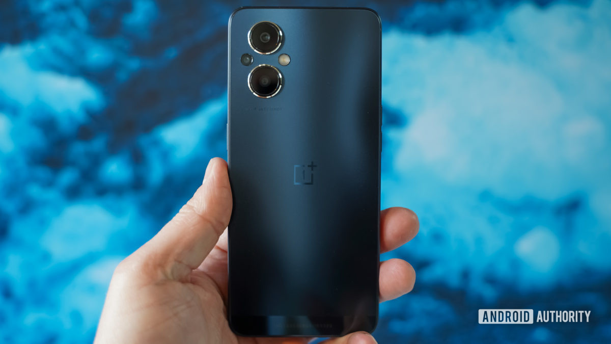 OnePlus Nord N20 rear in hand