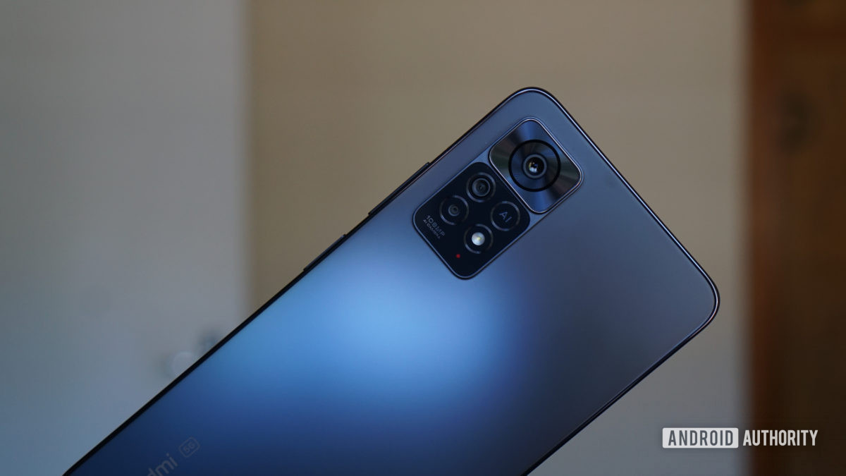 Redmi Note 11 Pro 5G rear of phone