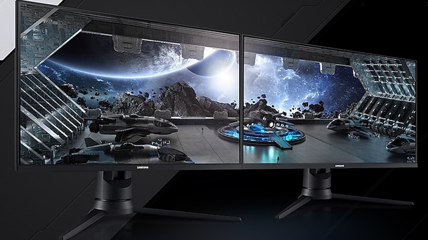 Samsung Odyssey G3 Series 27 inch FHD Gaming Monitor Promo Image