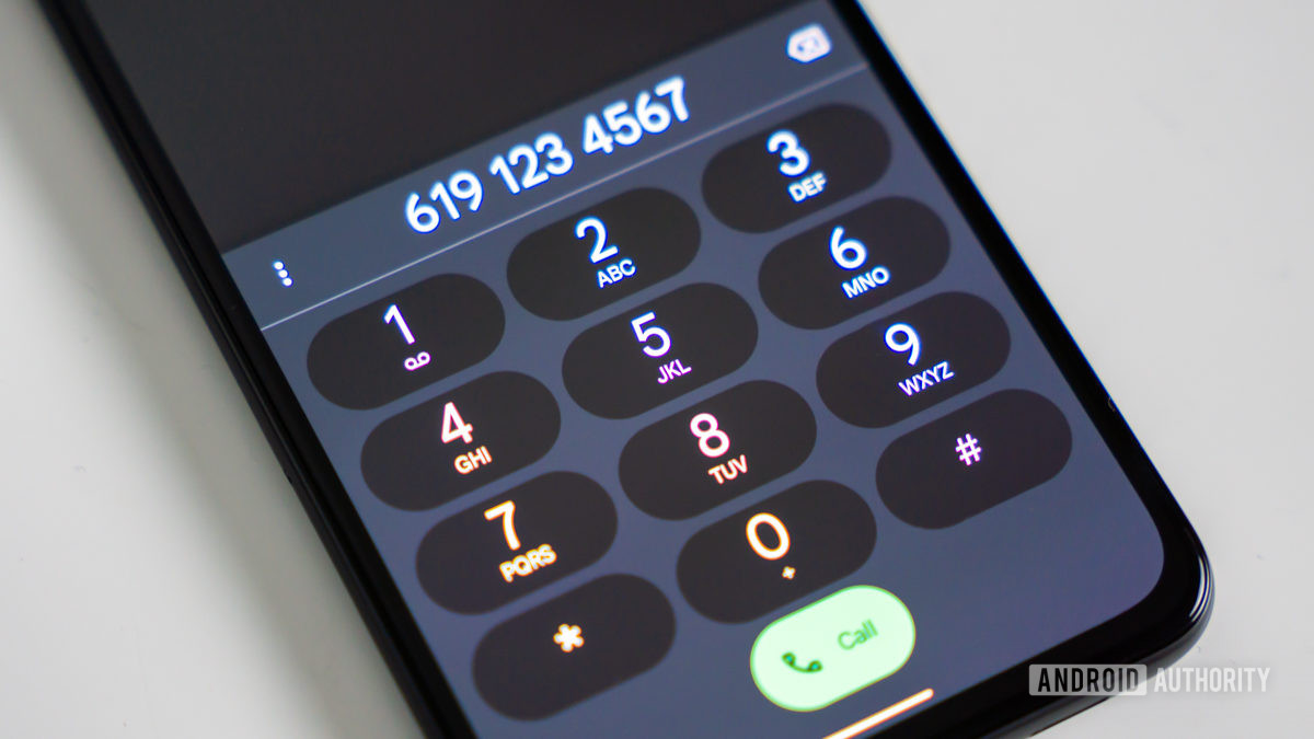 Android dialer on phone app 2