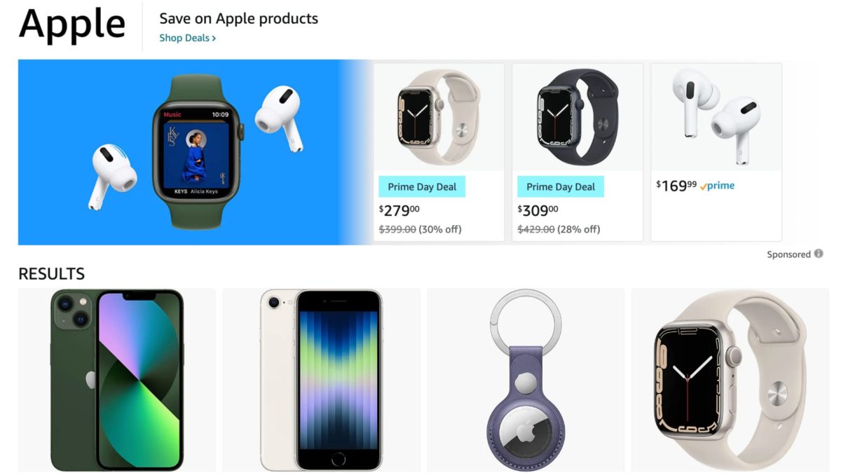 Apple Deals Amazon Prime Day Sale 2022