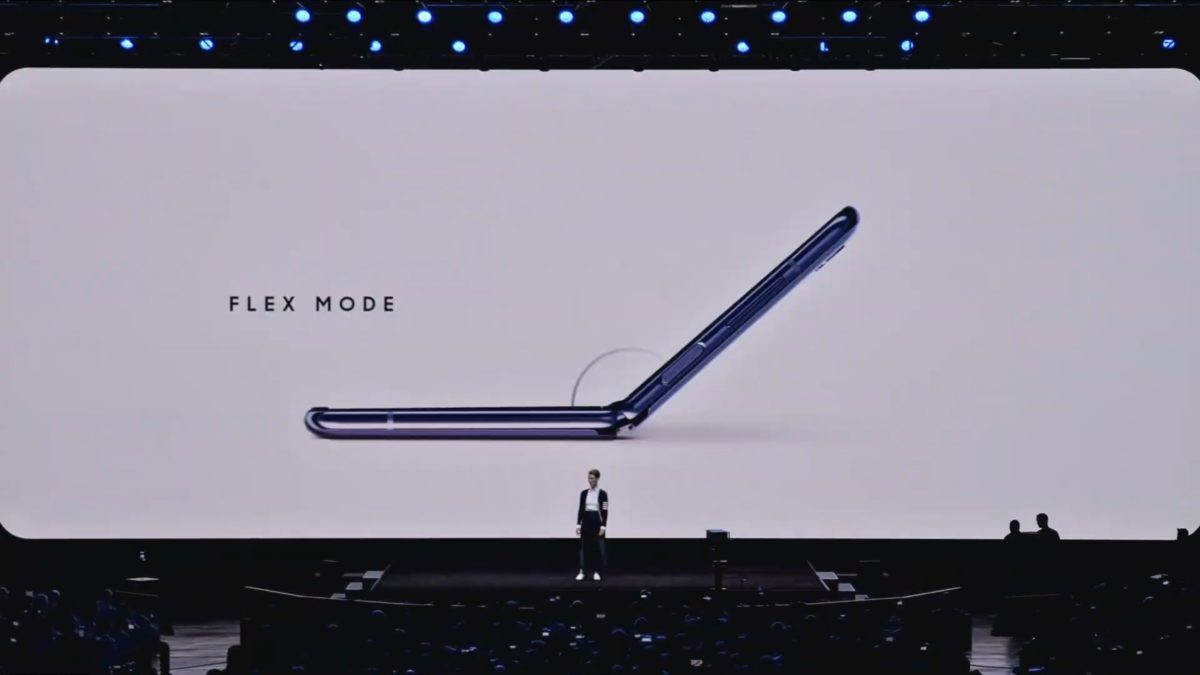 Flex Mode Z Flip Samsung Unpacked 2020