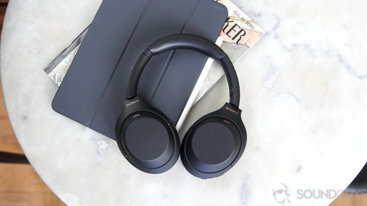 The Sony WH 1000XM4 noise cancelling headphones. Sony Prime Day deals.