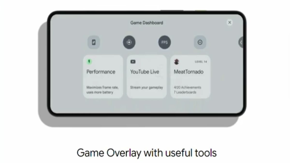 game dashboard