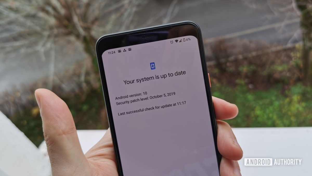 google pixel 4 xl security patch