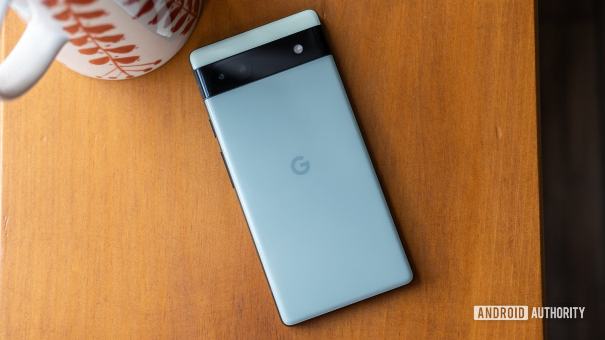 google pixel 6a back