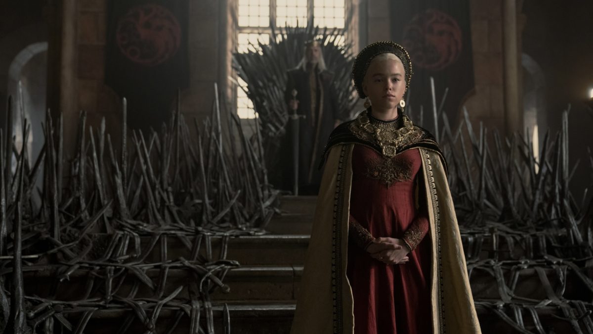 Milly Alcock and Paddy Considine in House of the Dragon - game of thrones quiz