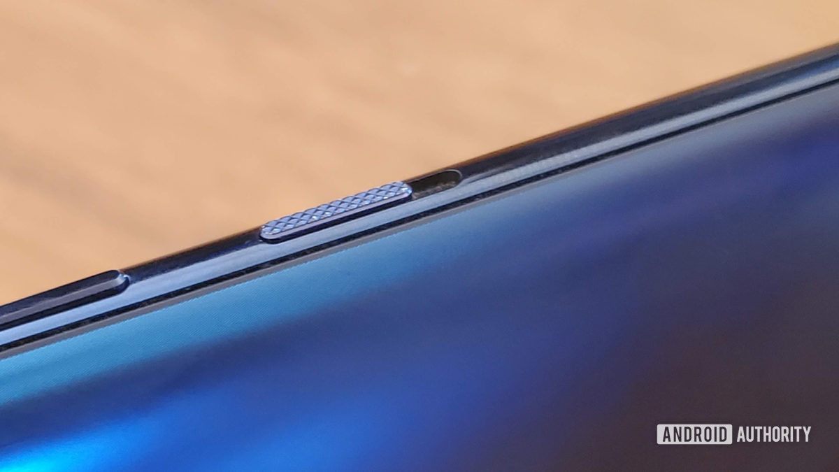 OnePlus 7 Pro Alert Slider Close Up