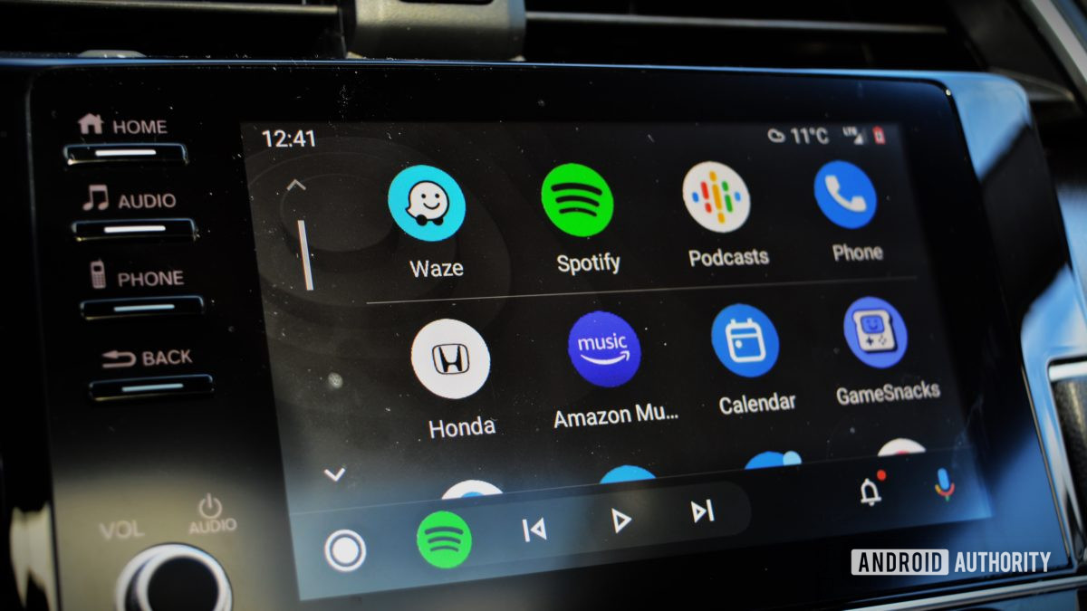 android auto dashboard honda