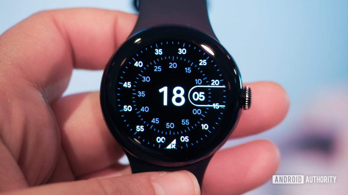 Google Pixel Watch watchface 4