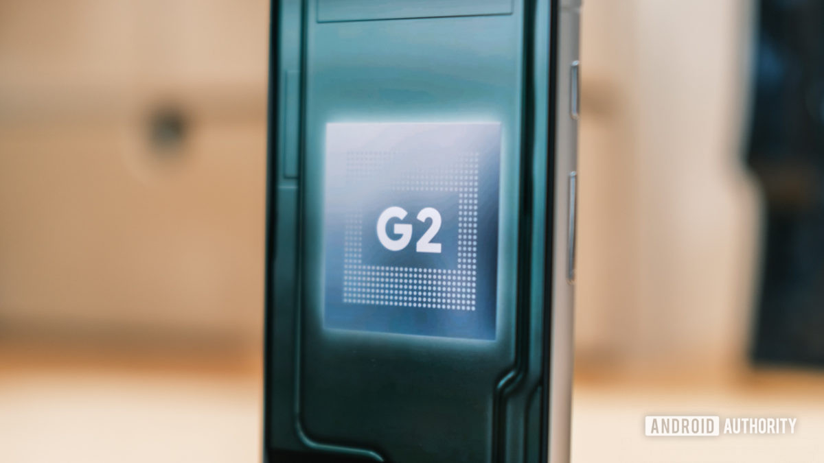 Google Tensor G2 logo Pixel 7