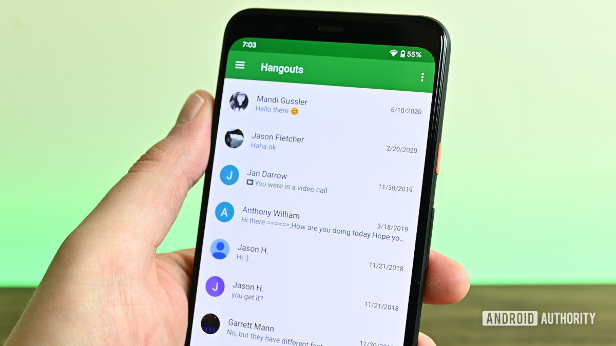 Google Hangouts 2021 3