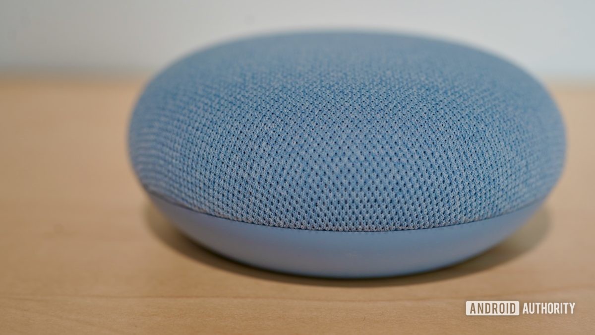 Google Nest Mini sky