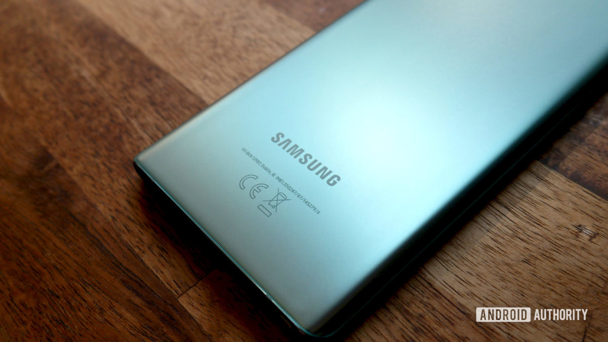 samsung galaxy note 20 review logo