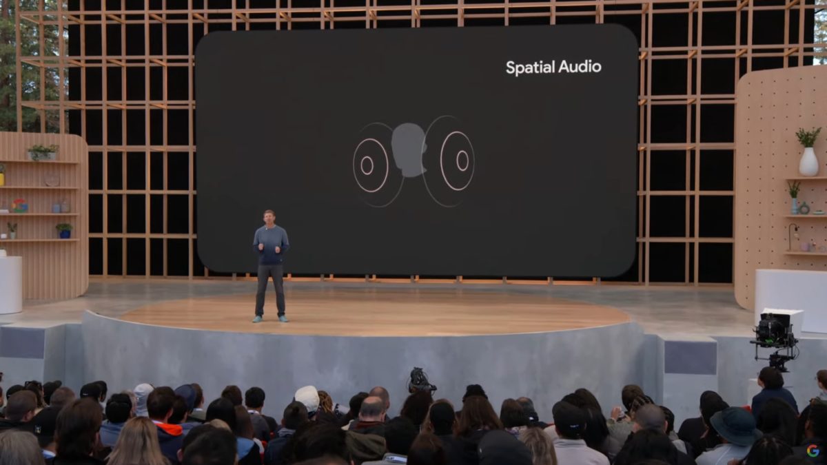 Google IO 2022 spatial audio pixel buds pro