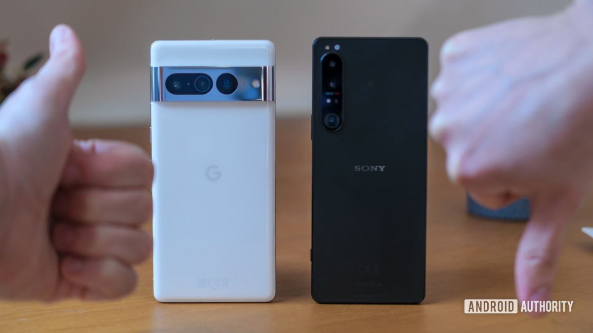 Pixel 7 Pro Xperia 5 IV Yes No