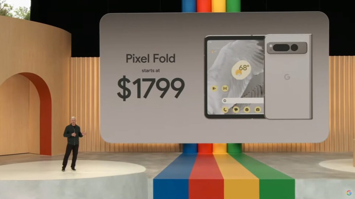 Google IO 2023 pixel fold price