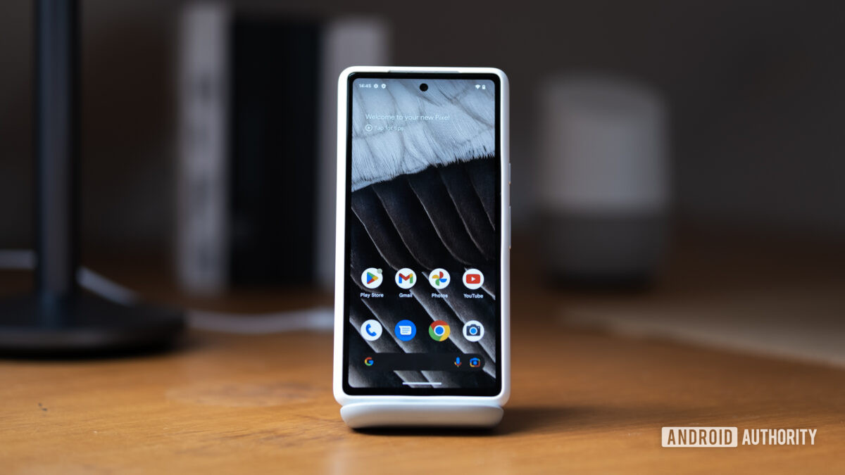 Google Pixel 7a case white front