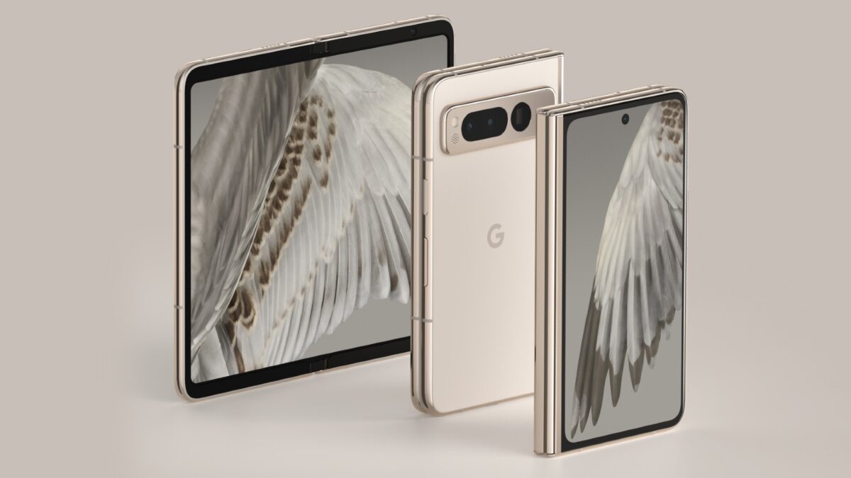 Google Pixel Fold all angles