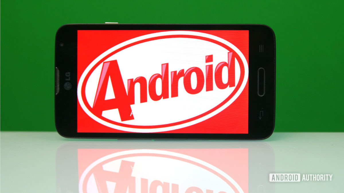 Android 4 KitKat Easter Egg sideways