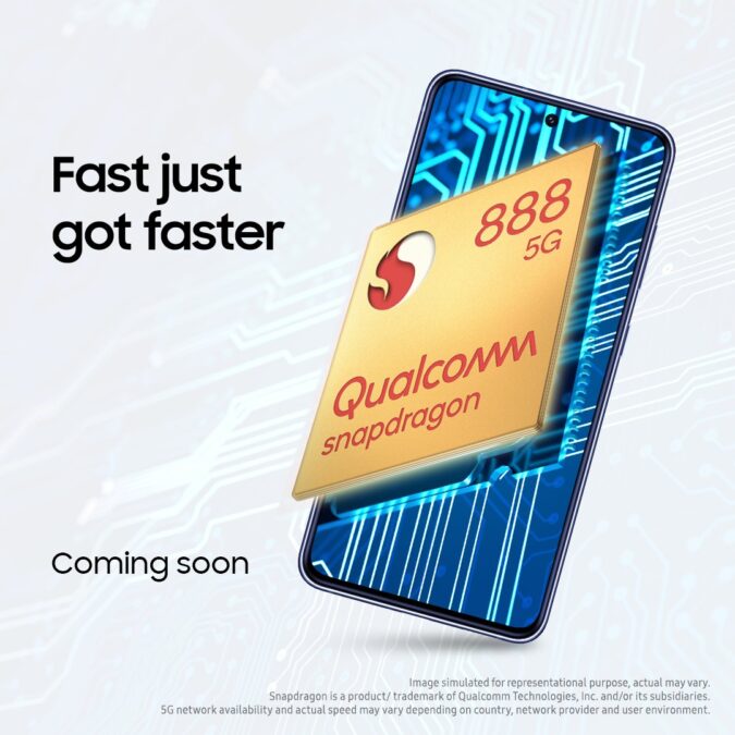 Samsung India Snapdragon 888 phone July 2023