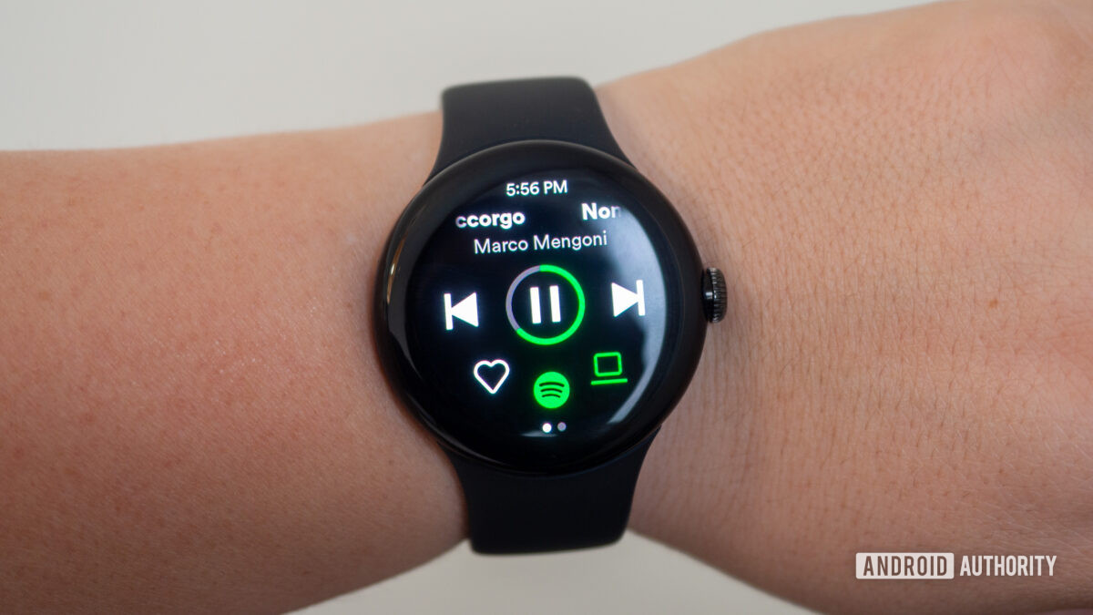 spotify connect on google pixel watch