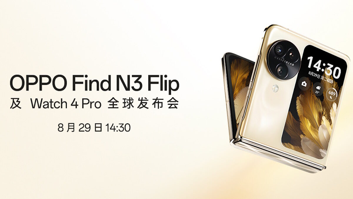 OPPO Find N3 Flip China launch date