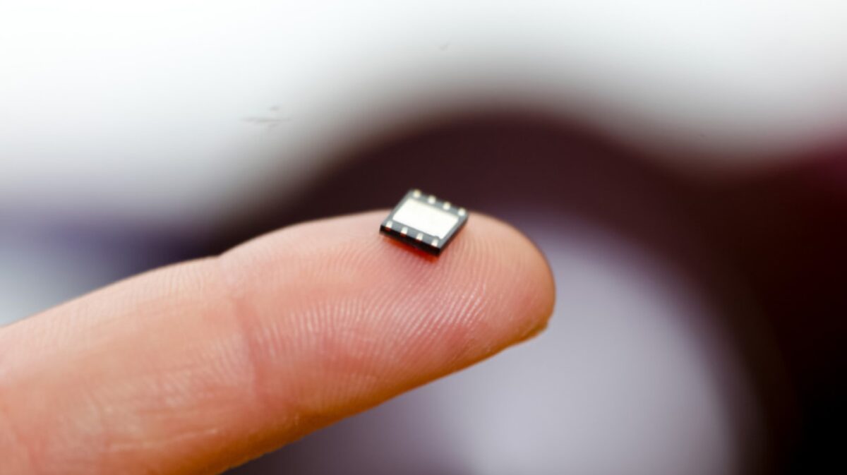 esim chip on finger