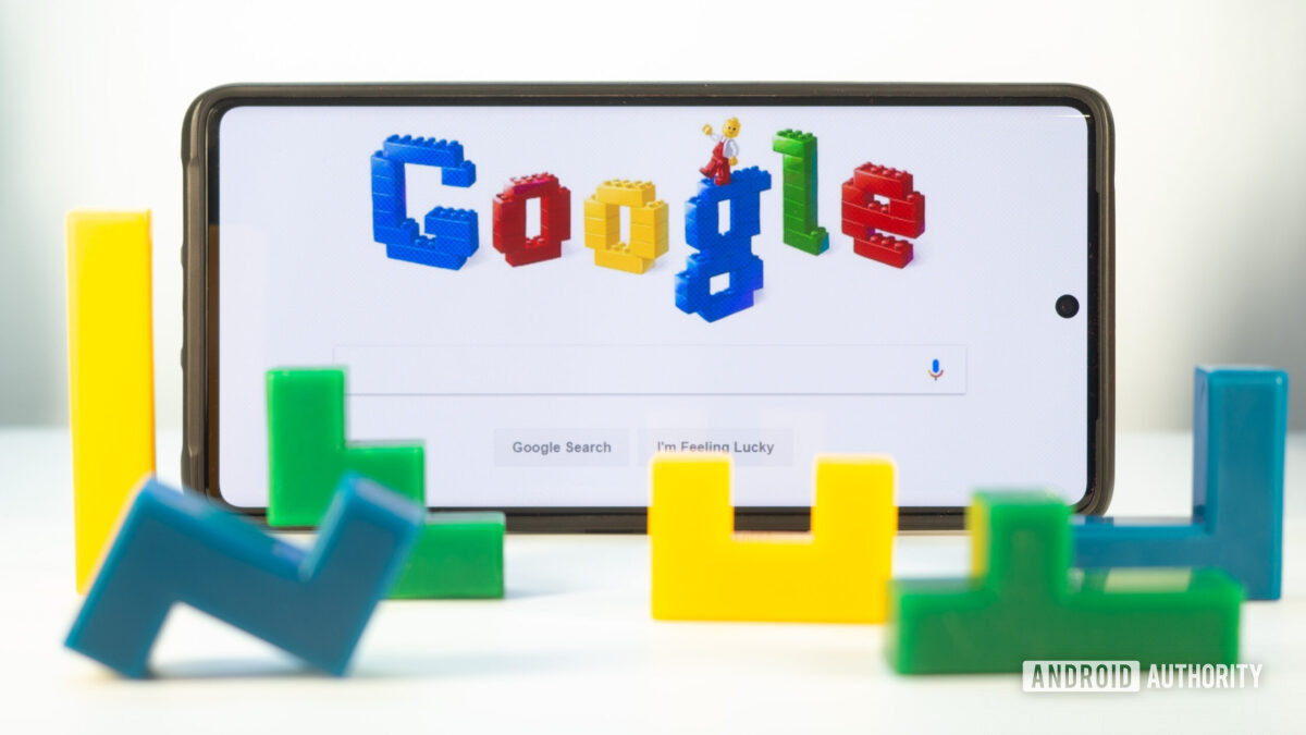 google doodle lego bricks