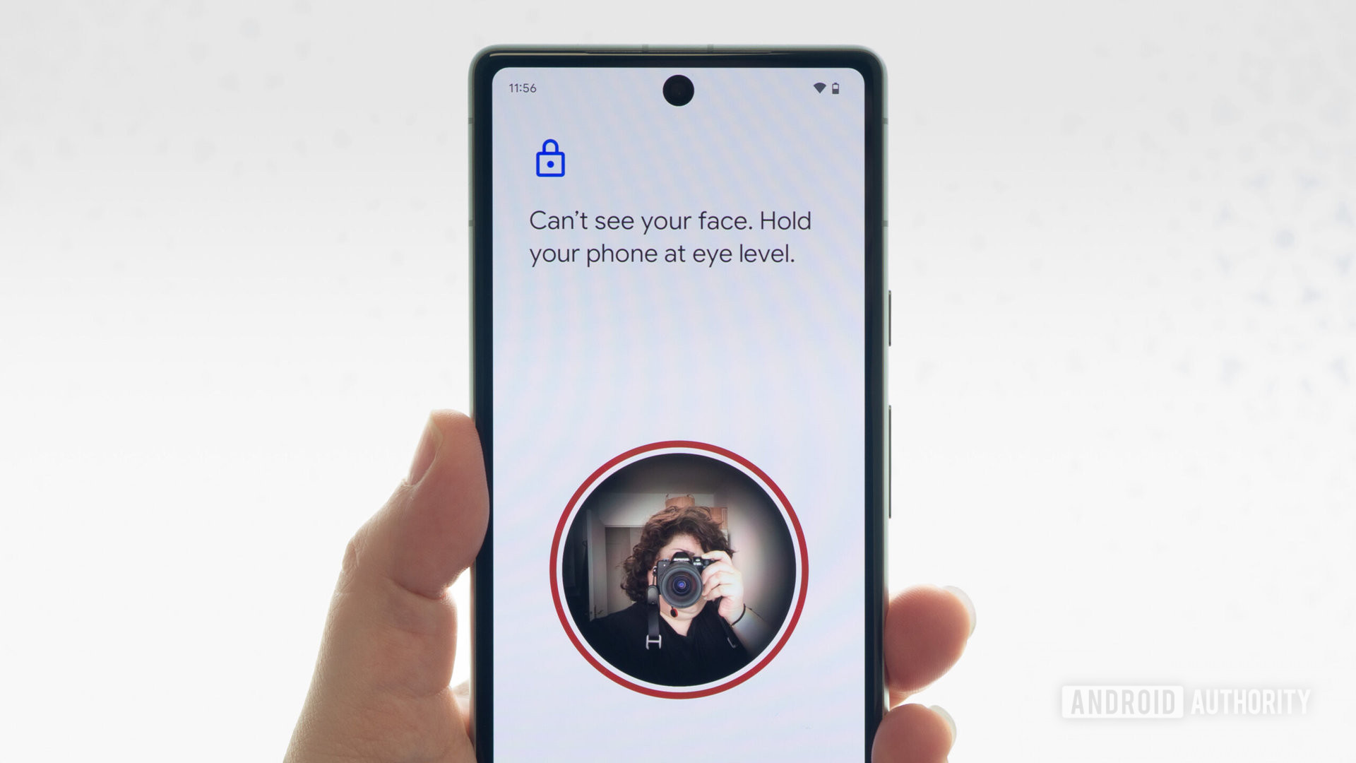 google pixel 7a face unlock 3