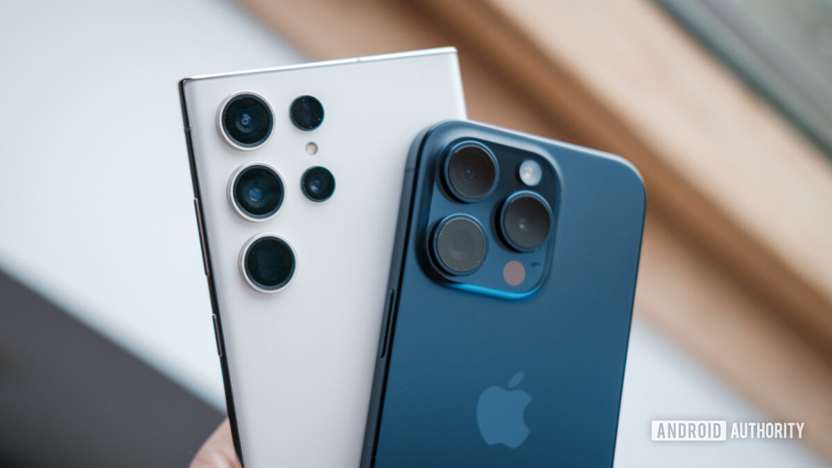 Apple iPhone 15 Pro vs Samsung Galaxy S23 Ultra cameras