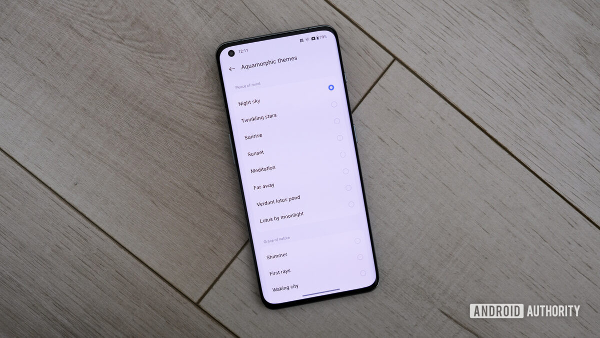 OnePlus 11 With Oxygen OS 14 Beta Aquamorphic Ringtones