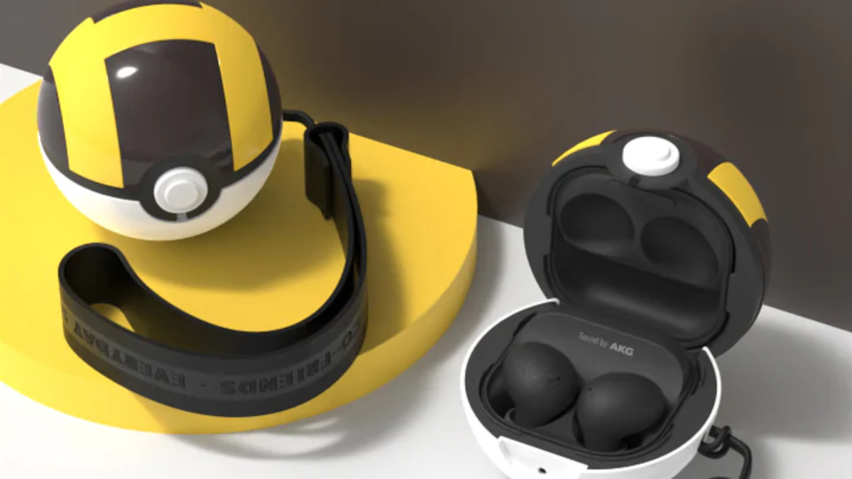 Samsung Galaxy Buds poke ball cases.