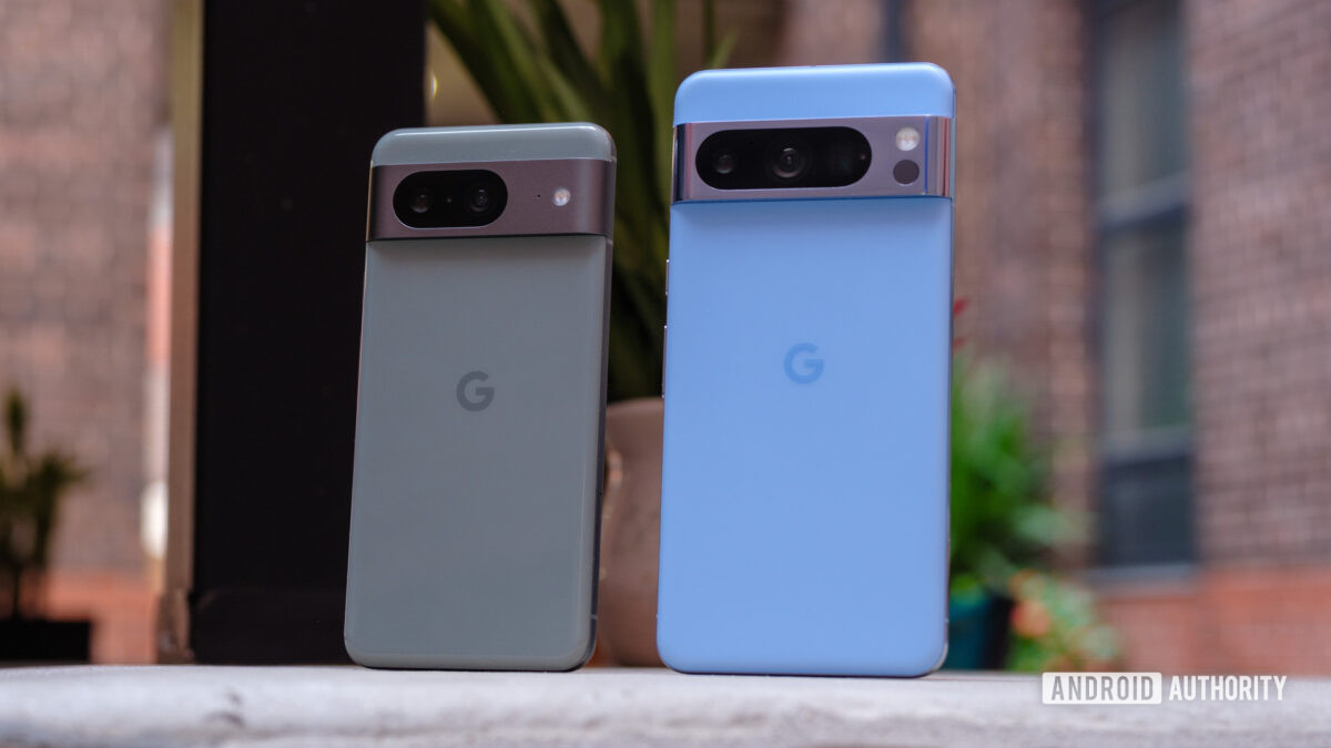 google pixel 8 pro vs pixel 8 cameras hero