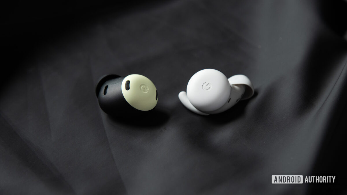 A comparison of the Google Pixel Buds Pro vs Google Pixel Buds A Series.