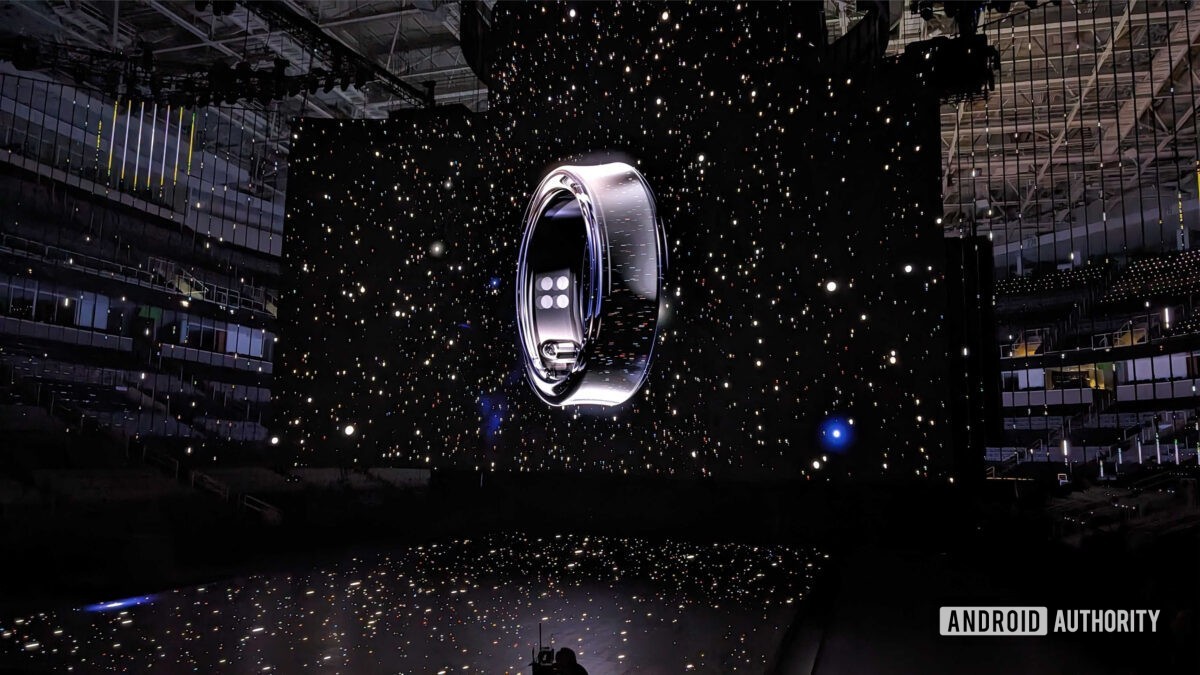 The Samsung Galaxy Ring is highlighted at hte sompany's January Unpacked event.