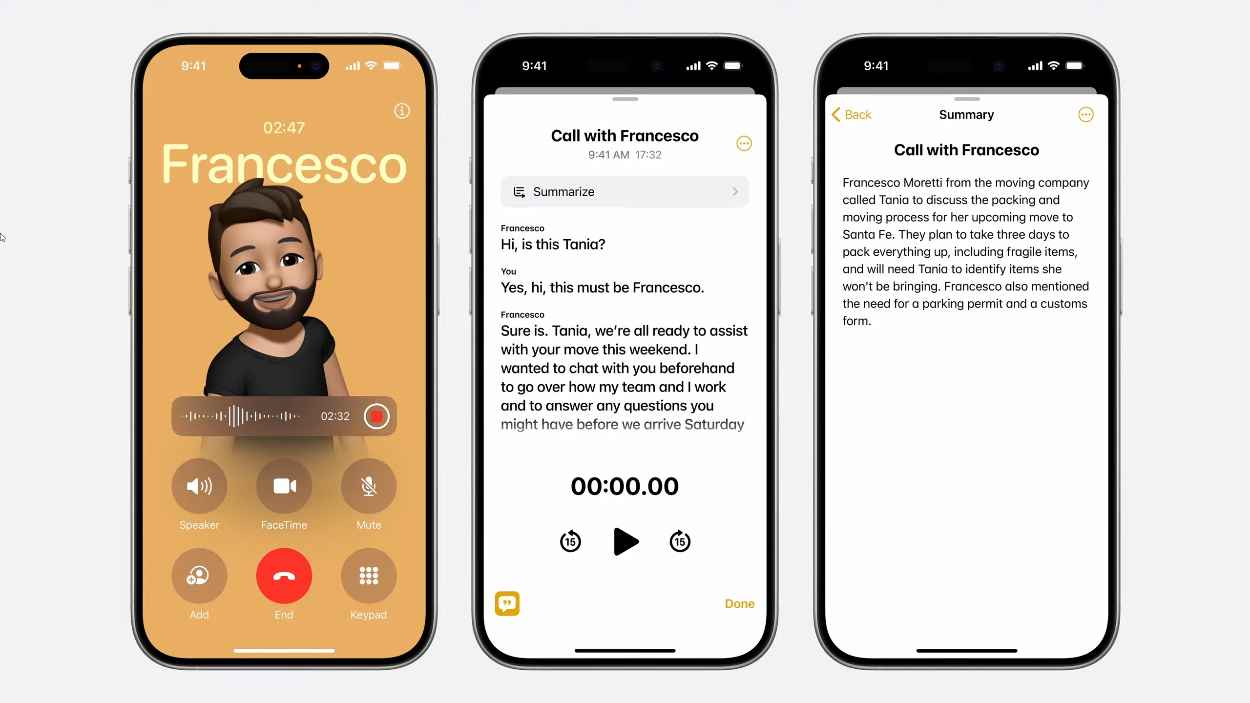 Apple WWDC 2024 ai recording calls