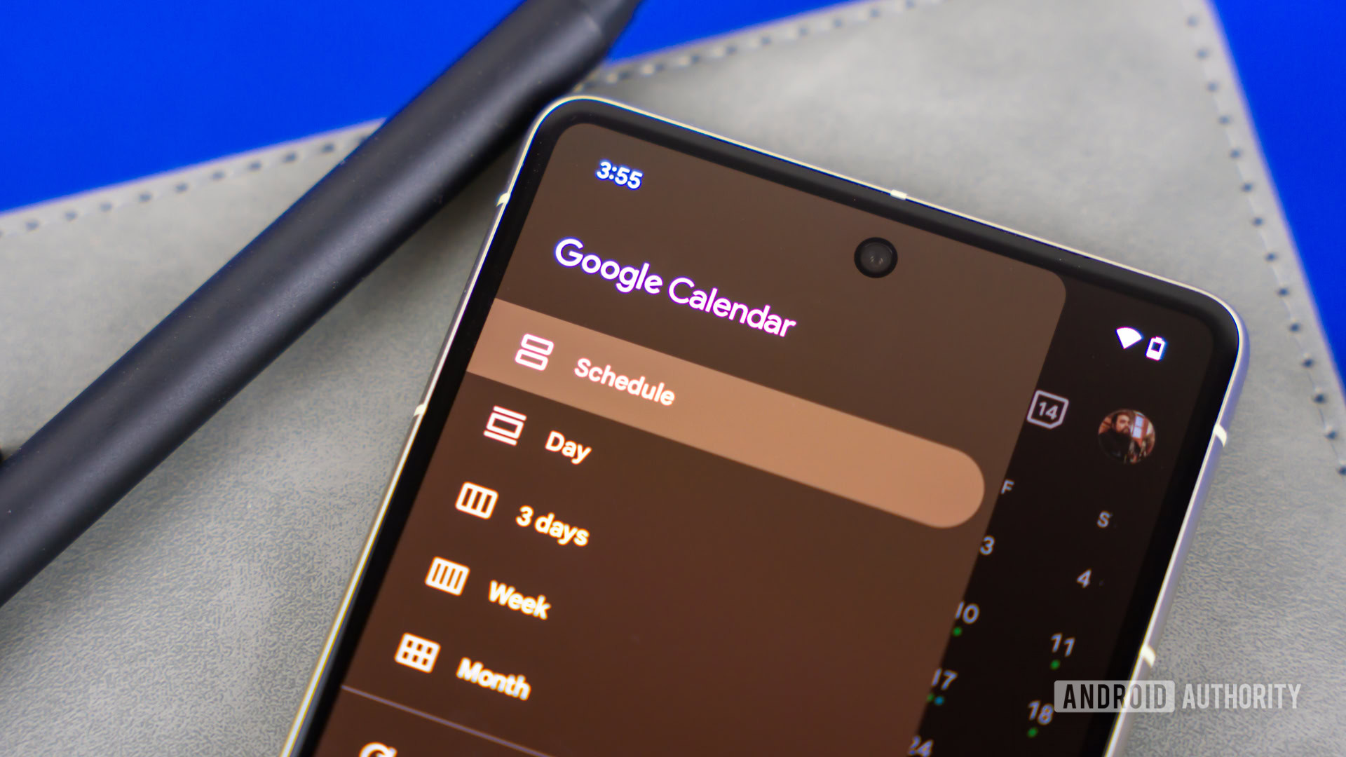 Google Calendar app on smartphone stock photo (1)