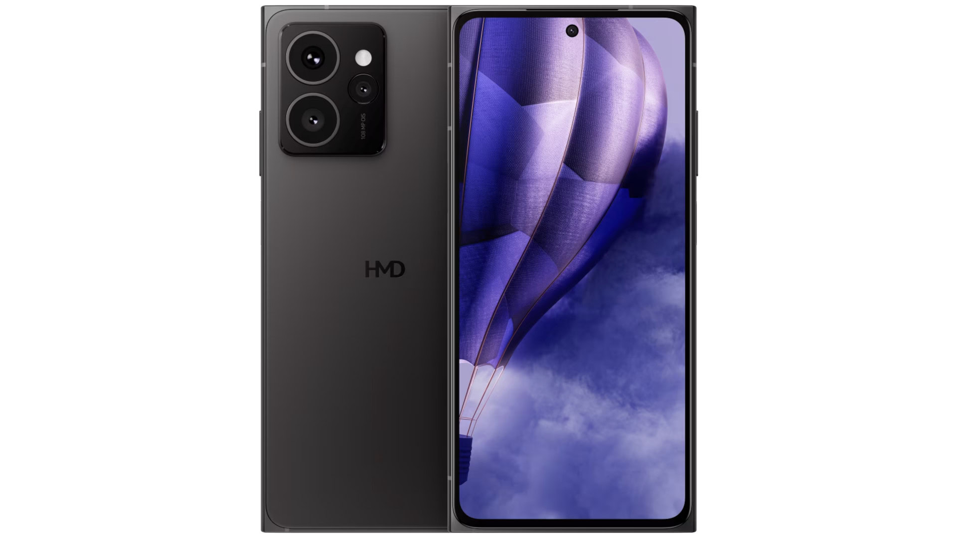 HMD Skyline front and back in black