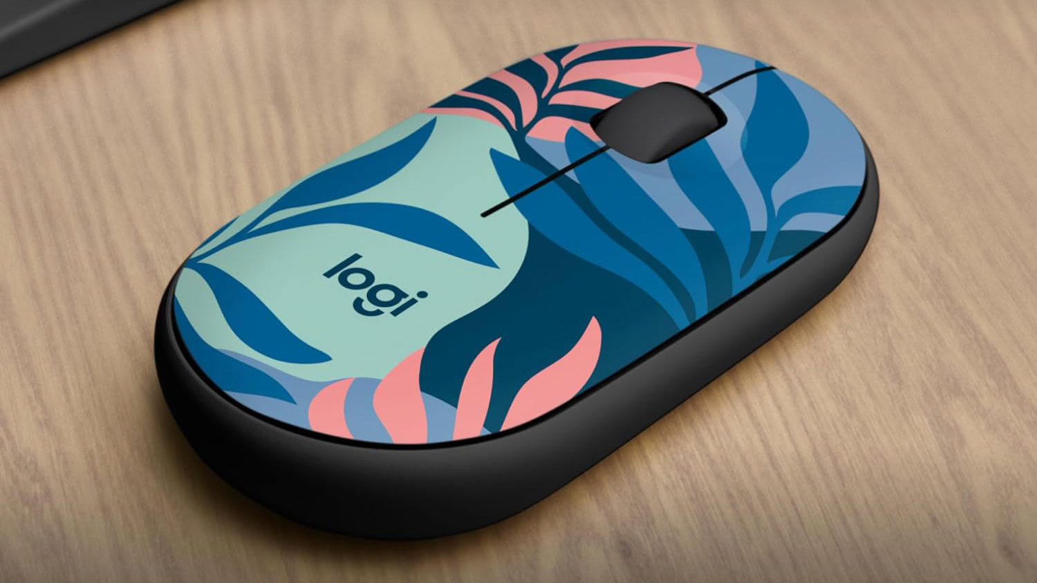 Logitech M340 Wireless Mouse with Limited Edition Prints featured