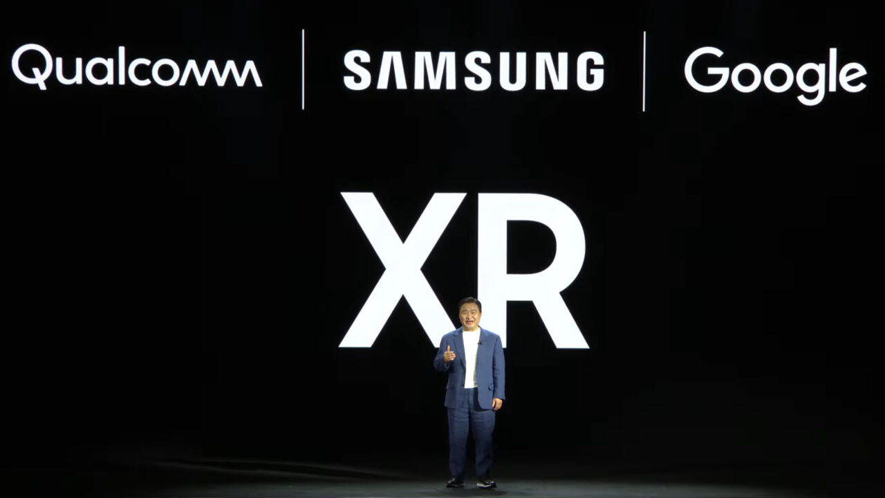 Samsung Qualcomm Google XR graphic Unpacked 2024