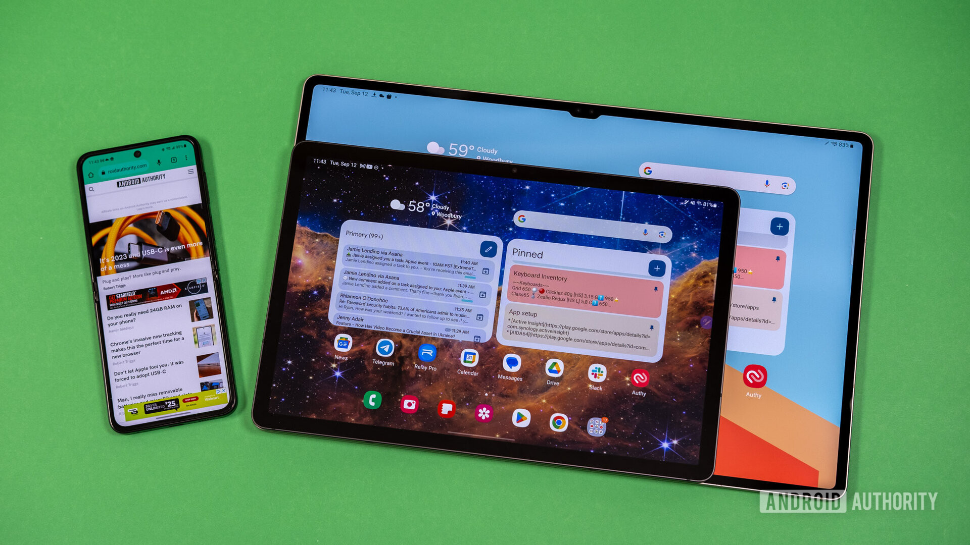 Samsung Galaxy Tab S9 comparison