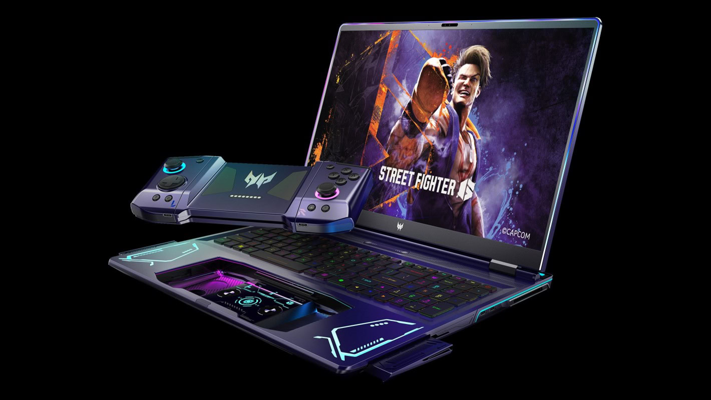 Acer Project DualPlay Concept Gaming Laptop Promo Image