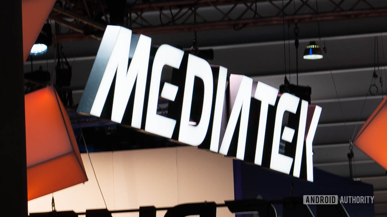 MediaTek logo on angle