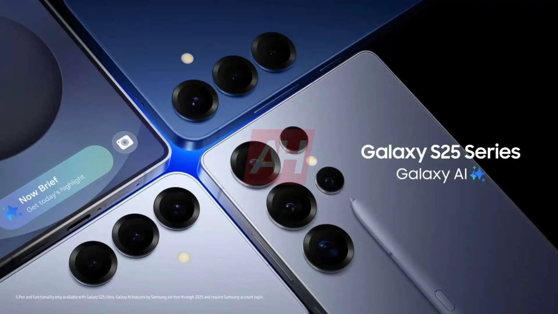 Galaxy S25 promo screenshot